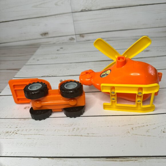 Go Diego Go Animal Safari Jungle Rescue Orange Helicopter & Jeep & Diego Figure - Picture 5 of 6